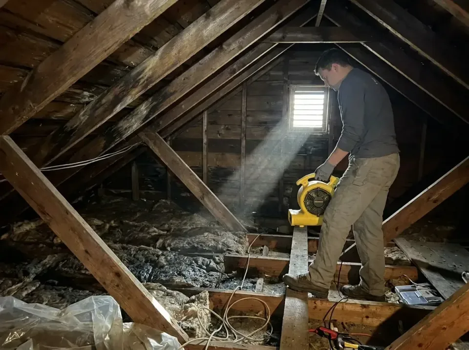 attic-water-damage-drying-proc-007 — frequently asked questions, Emergency Water Extraction & 24/7 Flood Response in Mangum,…